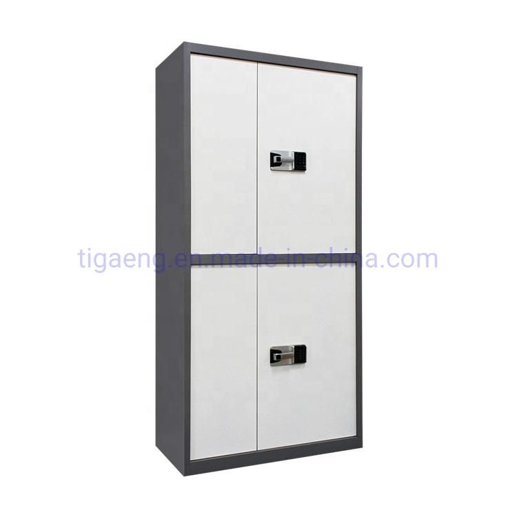 High Quality Cheap Hot Sale Two Door Metal Four Storage Layer Confidential Cabinet Safe