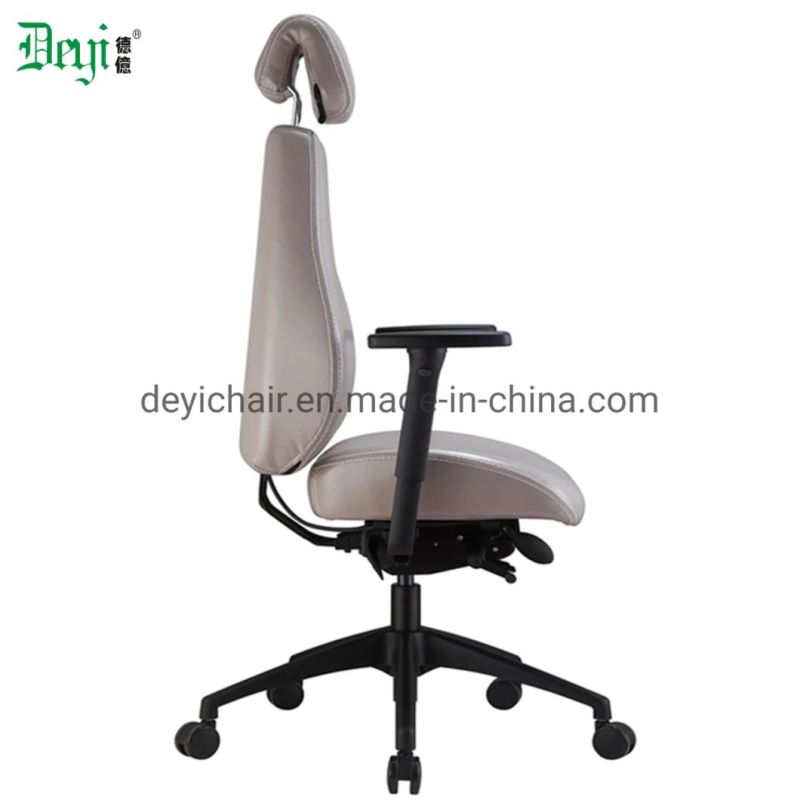 High Back with Adjustable Headrest up and Down Frame Arm Synchronised Mechanism Executive Office Chair