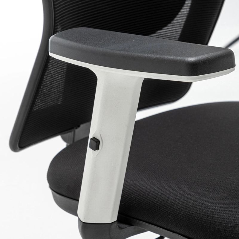Ergonomic Home Office Chair with Adjustable Lumbar Support and Armrests, Breathable Mesh Back and Padded Seat Desk Chair