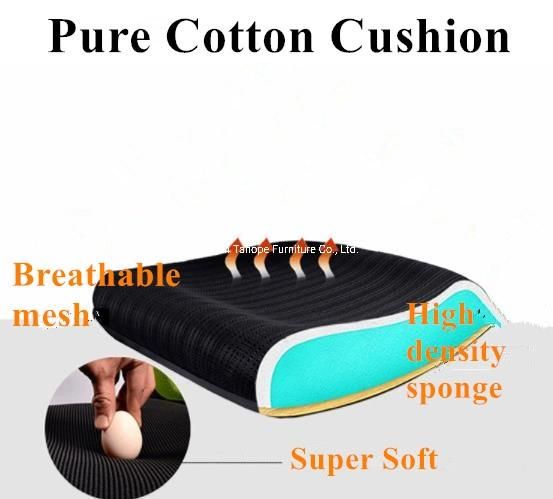 Foshan Office Furniture Metal Base Conference Meeting Room Visitors High Back Office Chair