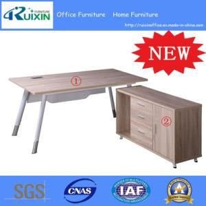 New Design Hot Sale Commerical Office Furniture Table with Side Cabinet