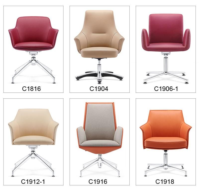 Modern High Quality PU Leather Reception Office Chair