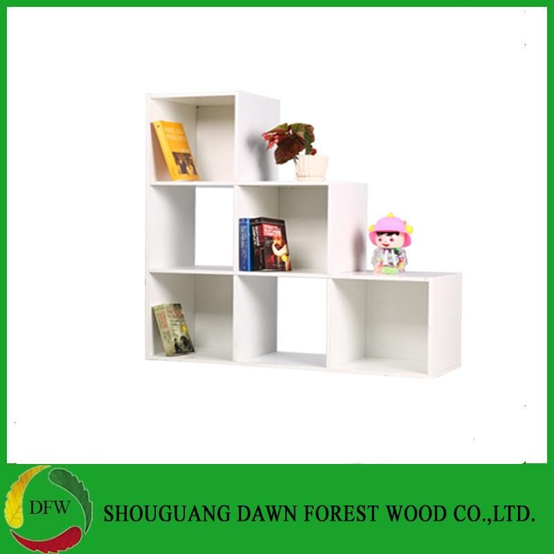 Cheap Price Wooden Bookcase with MFC/MDF Material