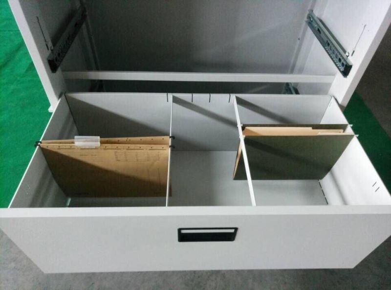 High Quality 3 Drawers Lateral Filing Cupboard Steel Case