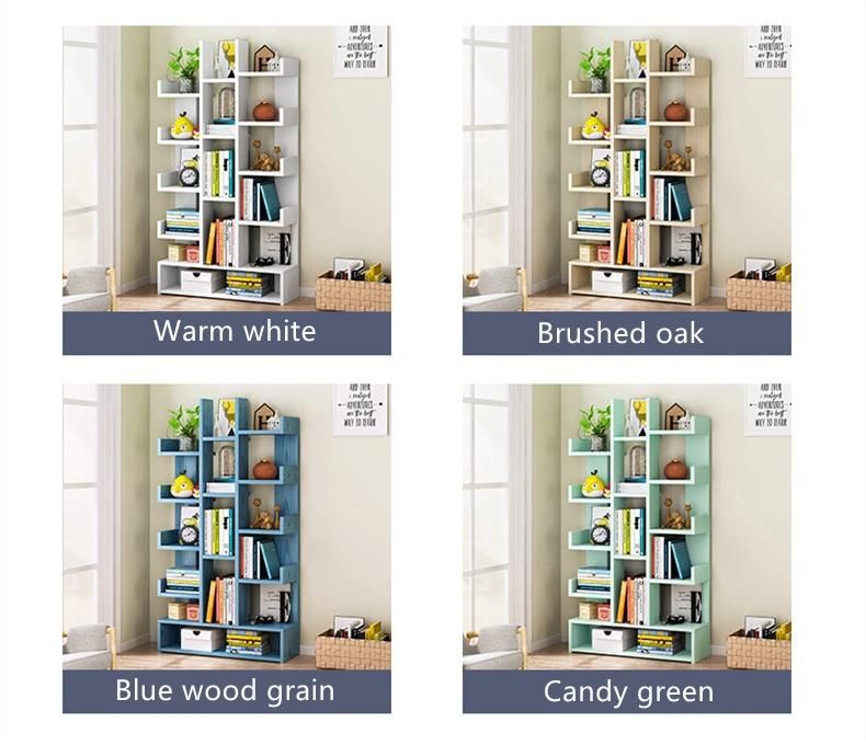 Multi-Layer Creative Tree-Shaped Storage Picture Book Shelf Home Bookcase 0156