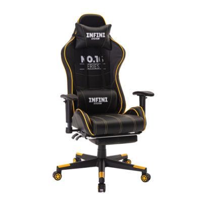 Ergonomic Gaming Office Chair with Footrest and Lumbar Support