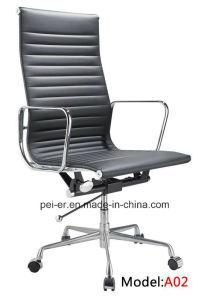 Chinese Leather Office Aluminium Leisure Executive Manager Chair (PE-A02)