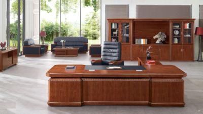 2800mm Office Executive Desk Antique