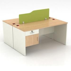 Hot Sales Melamine 2 Persons Modular Office Workstation Desk