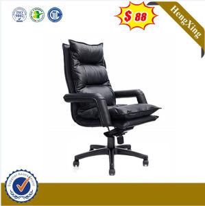 Black Comfy Cow Leather Modern Luxury Executive Boss Chair Hotel Home Office Furniture