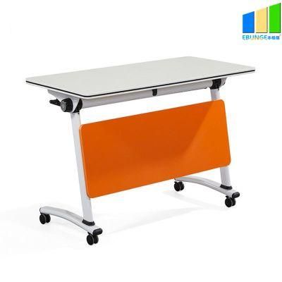 Office Meeting Sliding Movable Adjustable Conference Room Stackable Folding for Training Tables