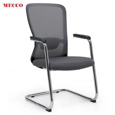 Wholesale Executive Black Workstation Training Mesh PP Plasitc Visitor Chair