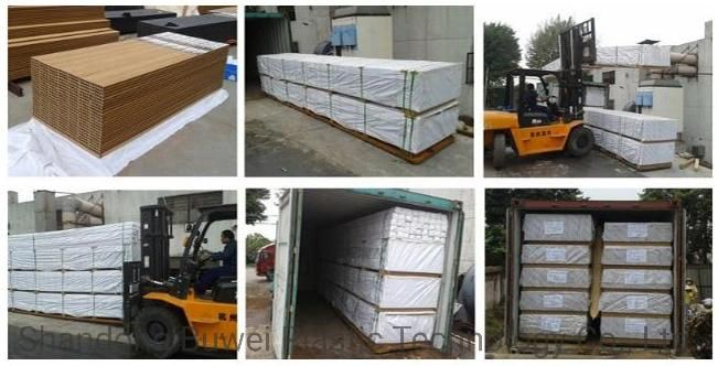 100% Non-Toxic Non-Formaldehyde Environmental Friendly WPC Column Square Tube