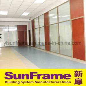 Aluminium Partition Wall with Veneered Board