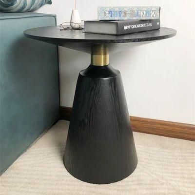 Wholesale Nordic Simple Light Luxury Creative Wooden Negotiate Table Small Round Table