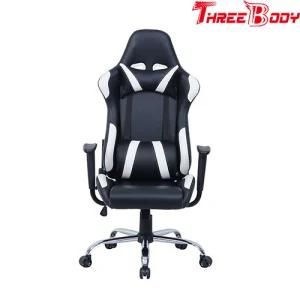 Threebody Racing Gaming Style High Back PU Leather Metal Frame Swivel Office Chair