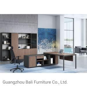 China Manufacturing Furniture Executive MDF Veneer Office Table Manager Table (BL-WN06D2001)