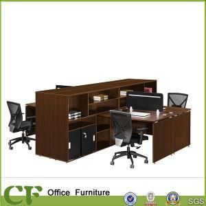 Office Workstation with Side Filing Cabinet