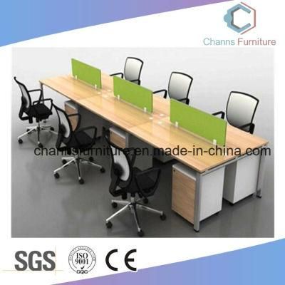 High Quality New Office Staff Cubicle with Drawers for 6 Persons (CAS-W1863)