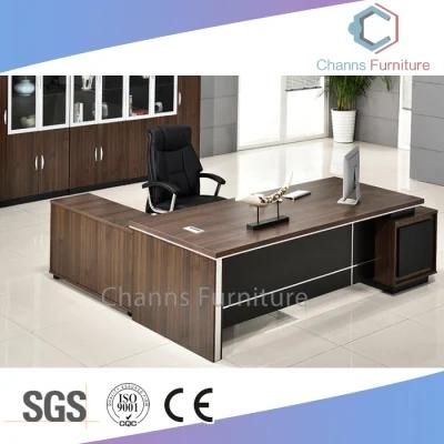 MDF Office Table Wooden Furniture with Pedestal for Modern Workplace (CAS-DA35)