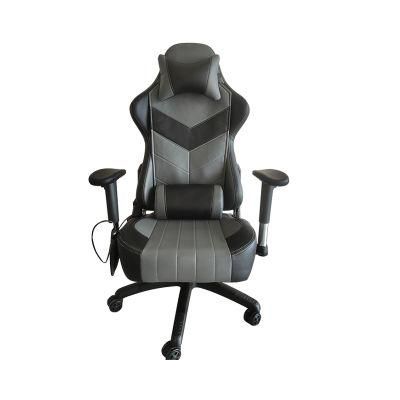 Hot-Selling Racing Chair with High Backrest, Ergonomic Rotating Computer Chair and PVC Leather Office Chair with Lumbar Support