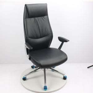 Ergonomic Design Computer High Back Chair Fashionable Simple Leather Computer Chair Comfortable Chair