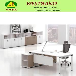 2015 New Design Modern Cheap Alloy Wooden Executive Desk (WB-Bridge)