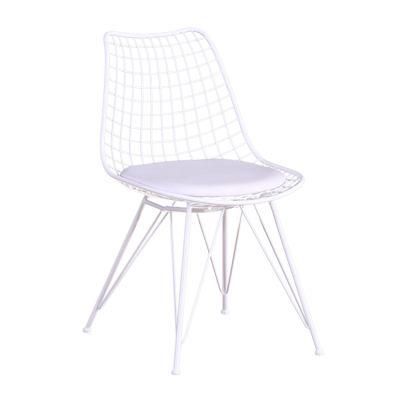 Free Sample Metal Gold Dining Steel Mesh Iron Black Modern Rose White Plastic Copper Dine Frame