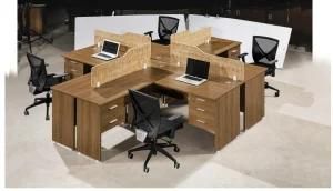 Full MFC 4 Seater Office Bench Modern Office Workstations