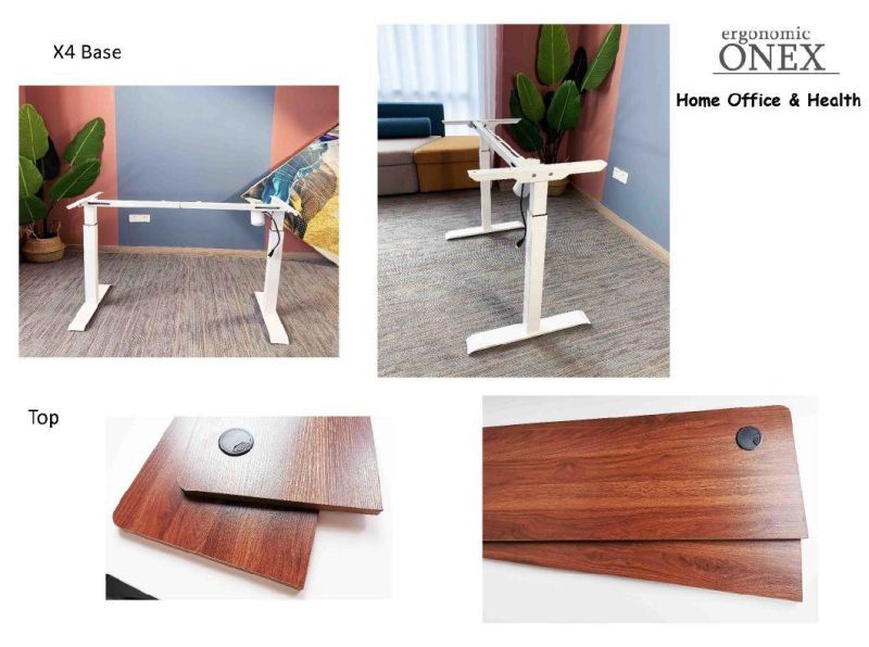 Height Adjustable Desk Two Legs 24V DC