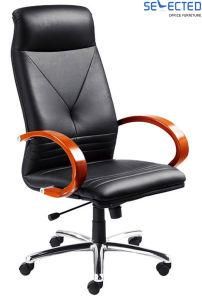 Office Wooden Executive Swivel Manager Chair