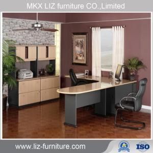 Melamine Modular Office Furniture Wooden Executive Desk 3214
