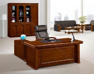 L Shape High Grade Modern Simple Office Wooden Furniture Excutive Office Desk (BL-B1856)