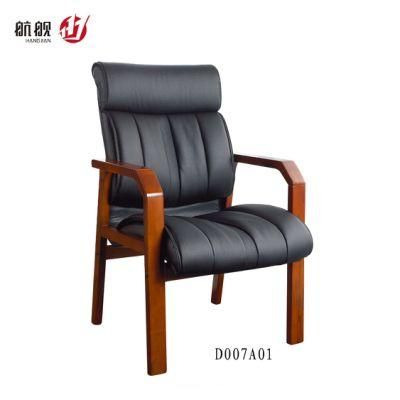Classic Design Office Meeting Chair Conference Solid Wood Chair Visitor Chair
