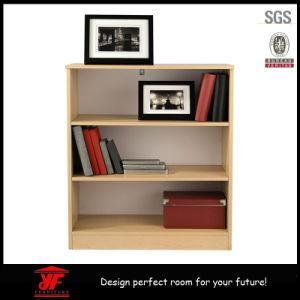 Good Quality Office Furniture Wooden 3 Tier Bookcase