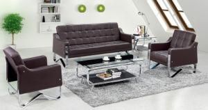 Modern Metal Frame PU Furniture Sofa for Hotel