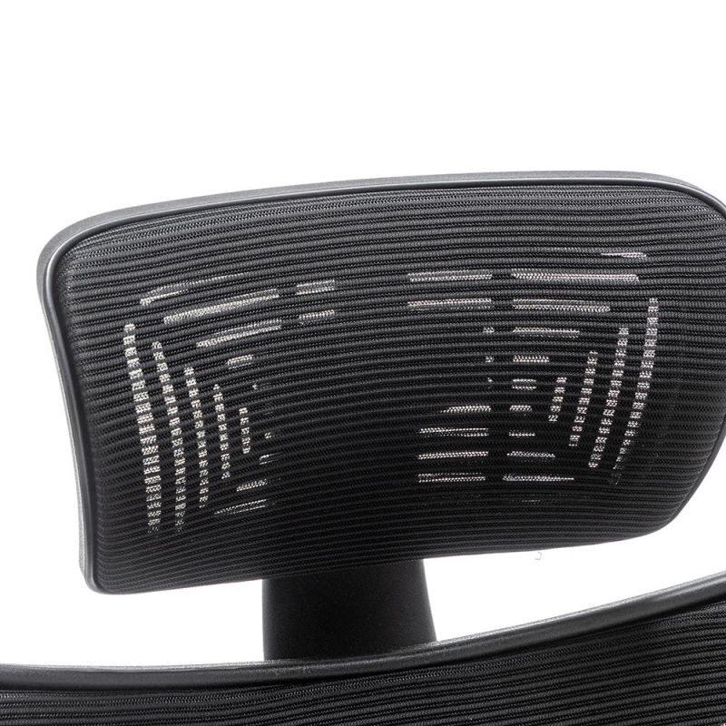Ergonomic Office Chair High Back Desk Chair with Adjustable Lumbar Support Breathable Mesh 130 Degree Reclining & Rocking Computer Office Chair (Black)