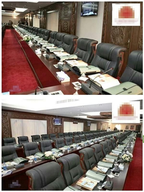 Classic Design Wood Frame Leather Executive Chair for CEO