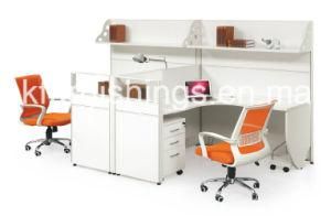 Elegant Design Panel Struction L-Shape Top Office Workstation