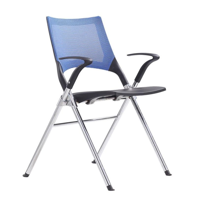 New-Style Modern Plastic Comfortable Conference Office Foldable Visitor Training Chair