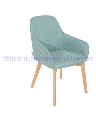 Living Room Armchair Green Velvet Golden Dining Chair