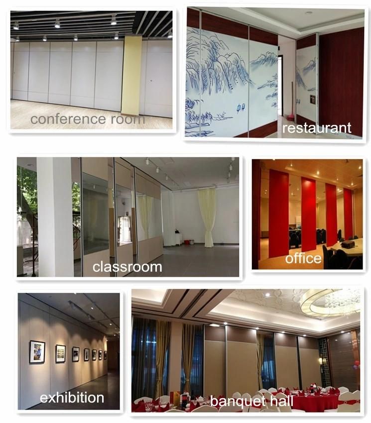 Rts 85 Type Soundproof Movable Doors Folding Partition Walls