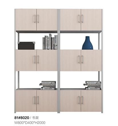 Fashion Modern Office Partition Melamine 4 Seats Staff Workstation
