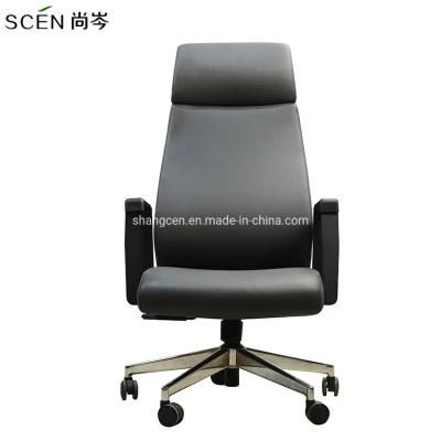 Shangcen Office Furniture High Back Revolving Chair Ergonomics Manager Computer Executive Office Chairs