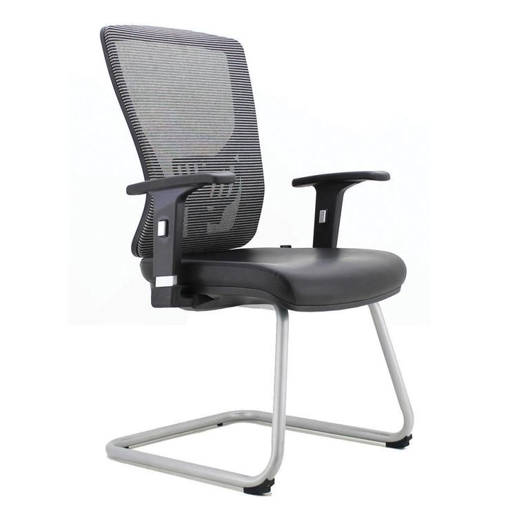 Plastic Type Conference Chair with 3D Armrests Full Mesh Backrest