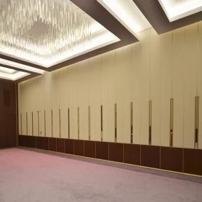 Top Hanging Aluminum Folding Movable Wall Partition Doors for Office