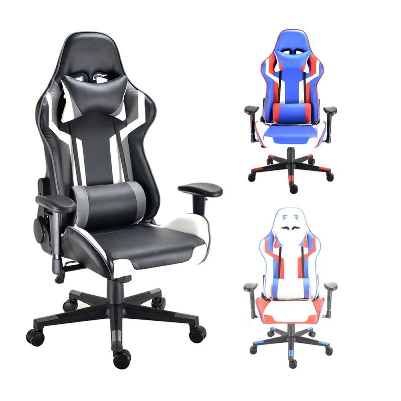 Luxury PU Leather Gaming Gamer Computer Chair Massage