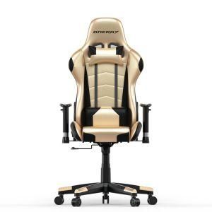 Oneray PU Leather Swivel with Stable Base Fashion 360 Turn Around Gaming Chair for Office Chair