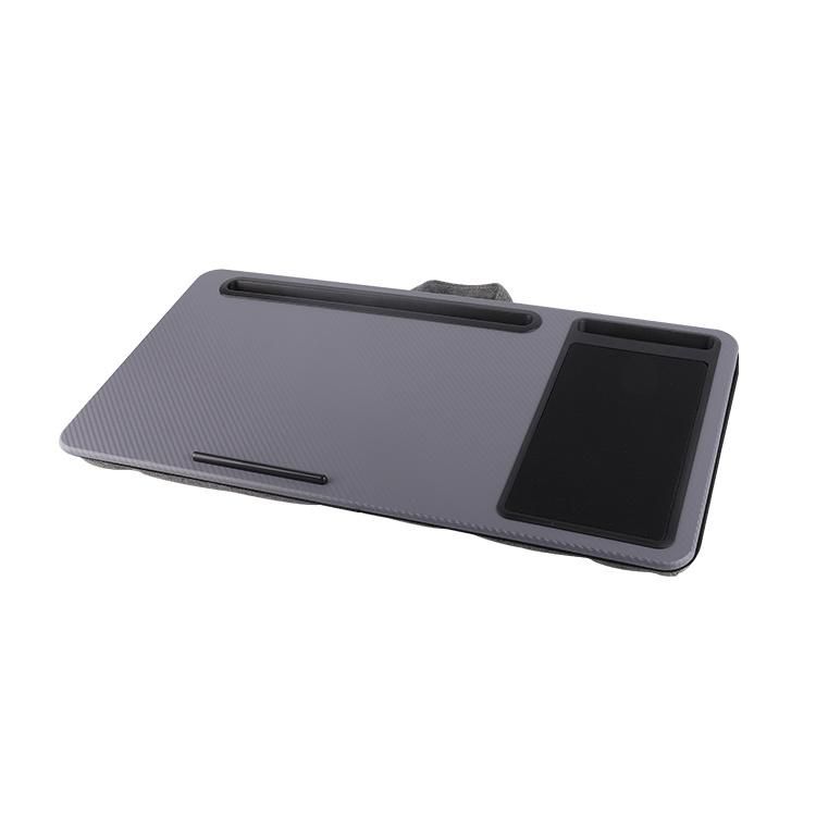 New Quality Cheap Ergonomic Flexible Portable MDF Laptop Phone Stand Holder Lap Desk Bed Tray Table with Cushion and Mouse Pad
