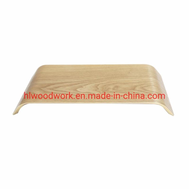 Wooden Computer Monitor Stand, Desktop Accessories, Laptop Stand, Notebook Stand, for MacBook Stand (Oak Wood natural)
